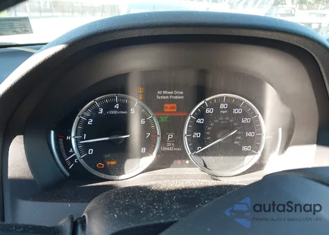 2015 Acura Mdx из США, поврежденный, VIN 5FRYD4H2XFB010726